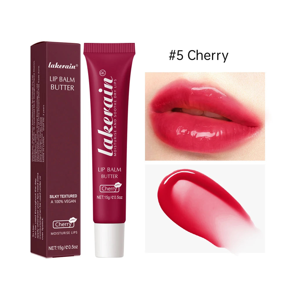 Lip Balm Butter Moisturizing Nourishing Reduce Lip Lines Lip Oil Gloss Hydrates Soothes Dry Lips Skincare Makeup Product