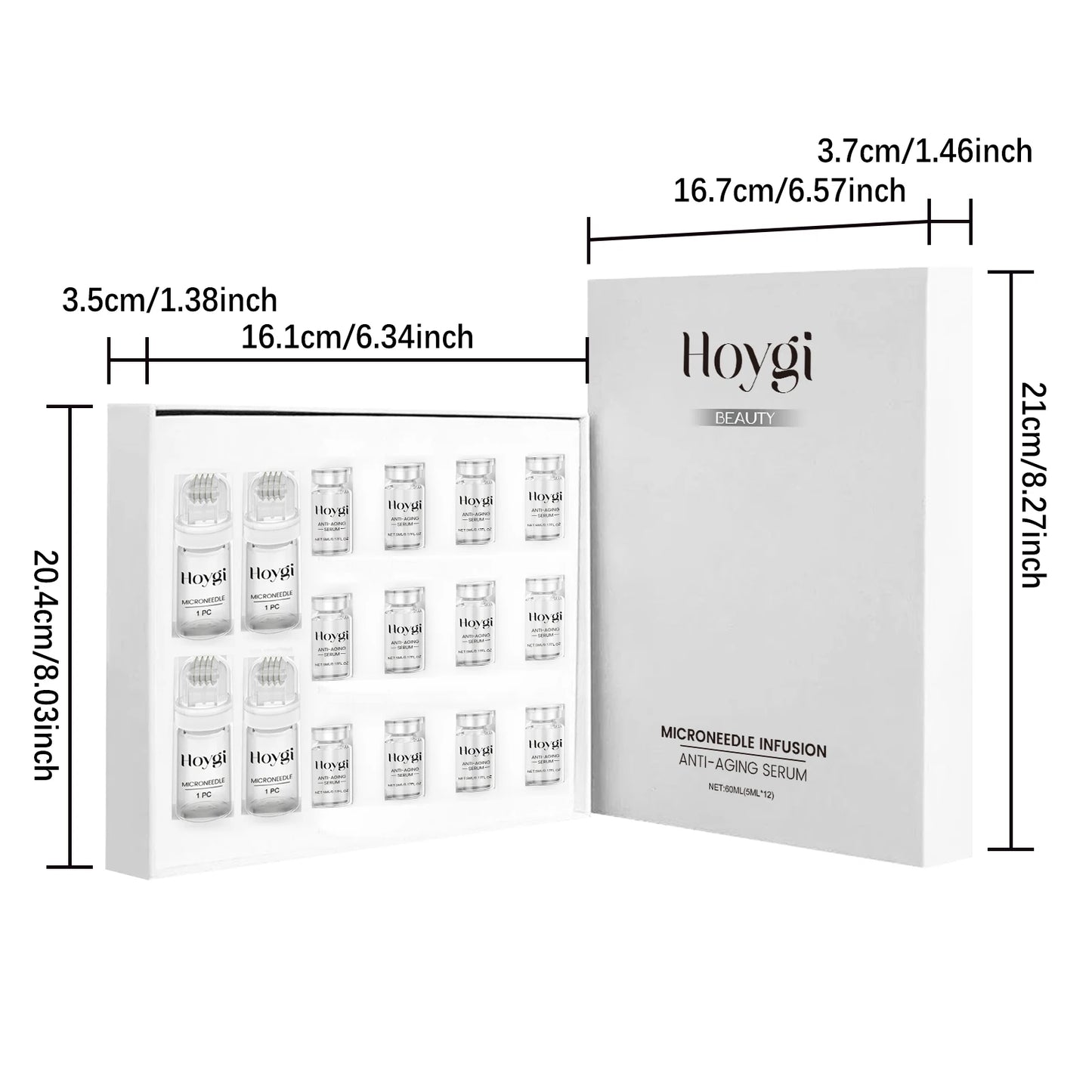 60ML Facial Care Serum Deep Moisturizing & Nourishing Improve Firmness Enhance Skin Elasticity Smoothing Glowing Mild Face Serum