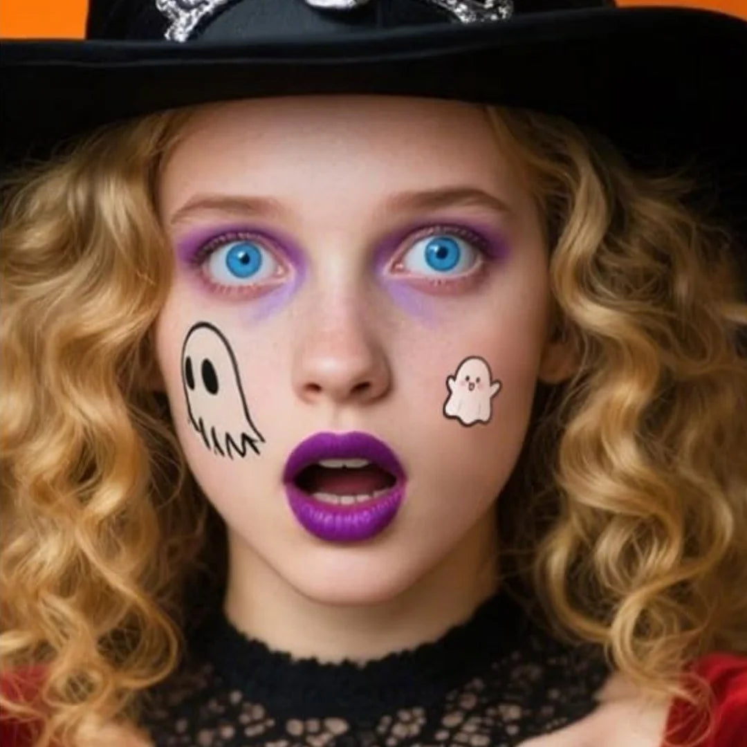 600pcsHalloween Themed Acne Patches Gentle Non Irritating Waterproof Breathable For Daily Facial Use Cute Pimple Stickers