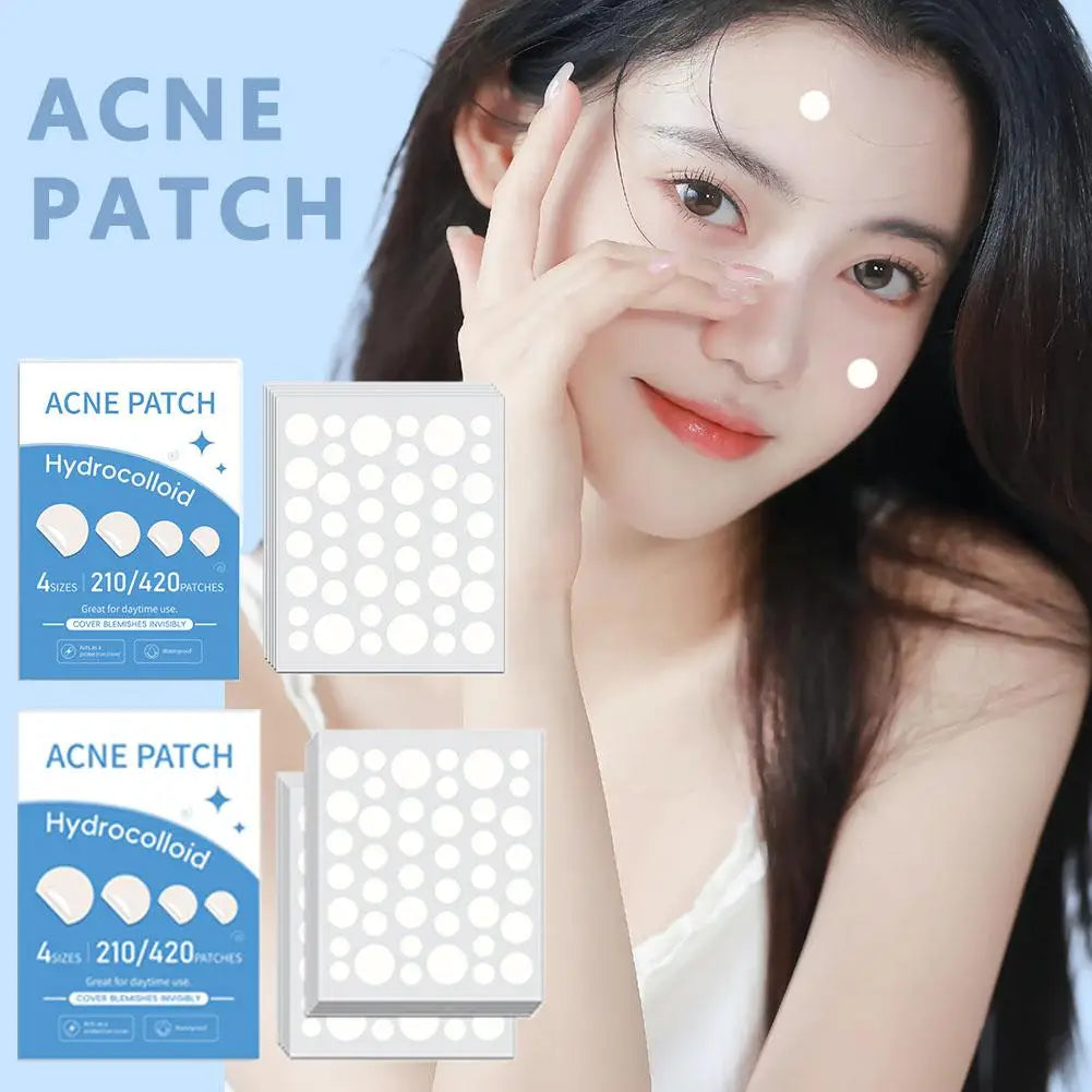 Acne Care Patch Anti-inflammatory Healing Absorbing Spot Sticker Covering Acne Skin Care Stickers Multiple Shapes Pimple Patch