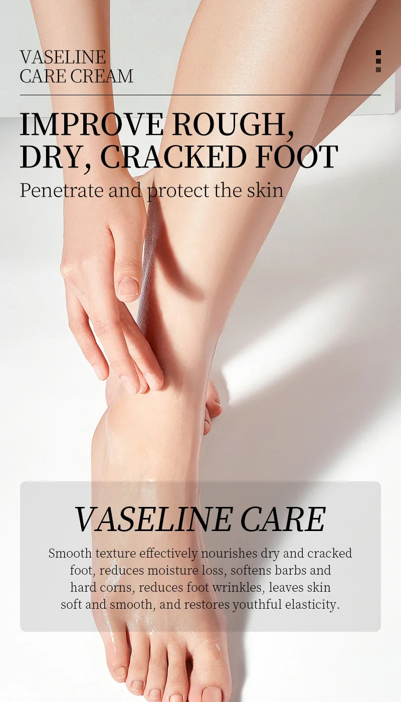 60% Urea Foot Cream Feet Heel Anti-Chapping Ultra-hydrating Softening Dry Cracked Product Gentle Exfoliation Daily Hand Foot Car