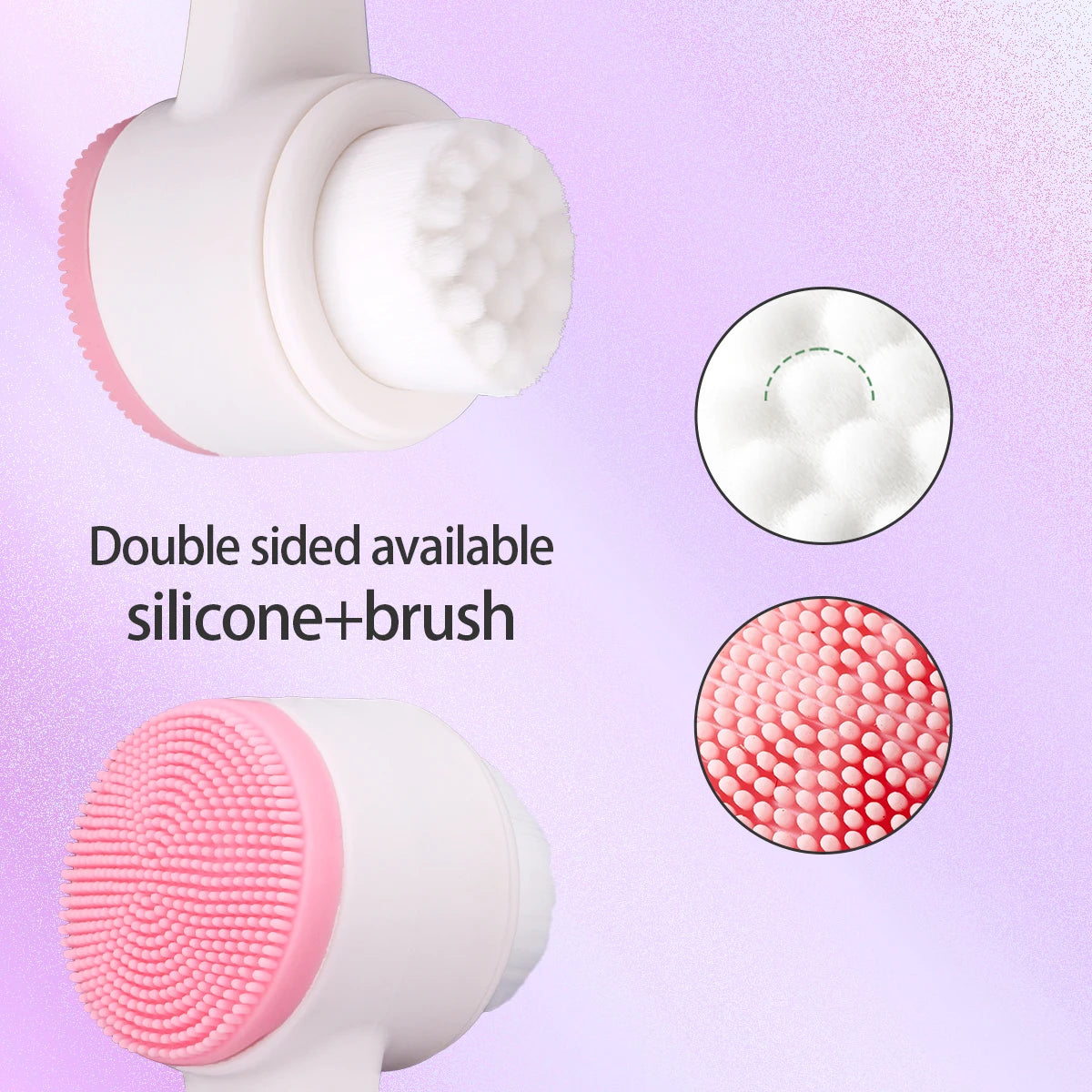 8-Piece Facial Spa Set – Silicone Brush, Hair Band & Gentle Exfoliating Tools