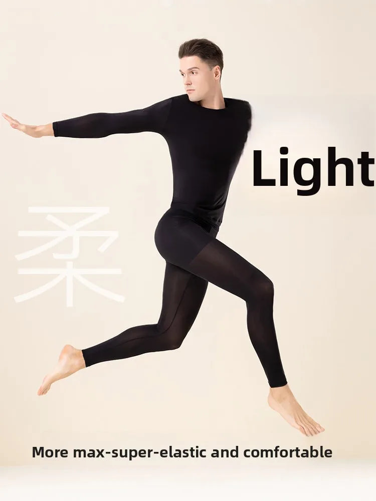 Hyaluronic Acid Skin Care Clothing Men's Invisible Ultra-Thin Spring & Fall Far Infrared Heating Skin Care Clothing Bottoming