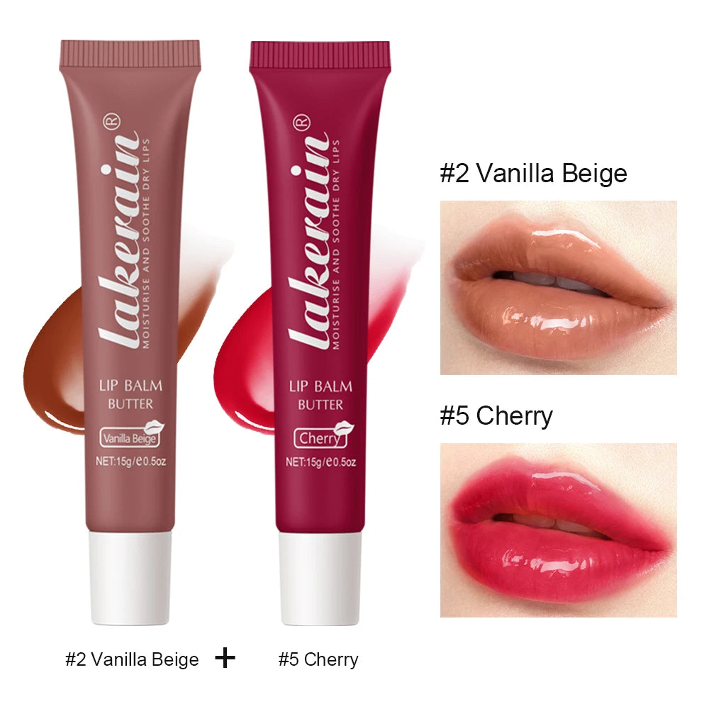 Lip Balm Butter Moisturizing Nourishing Reduce Lip Lines Lip Oil Gloss Hydrates Soothes Dry Lips Skincare Makeup Product