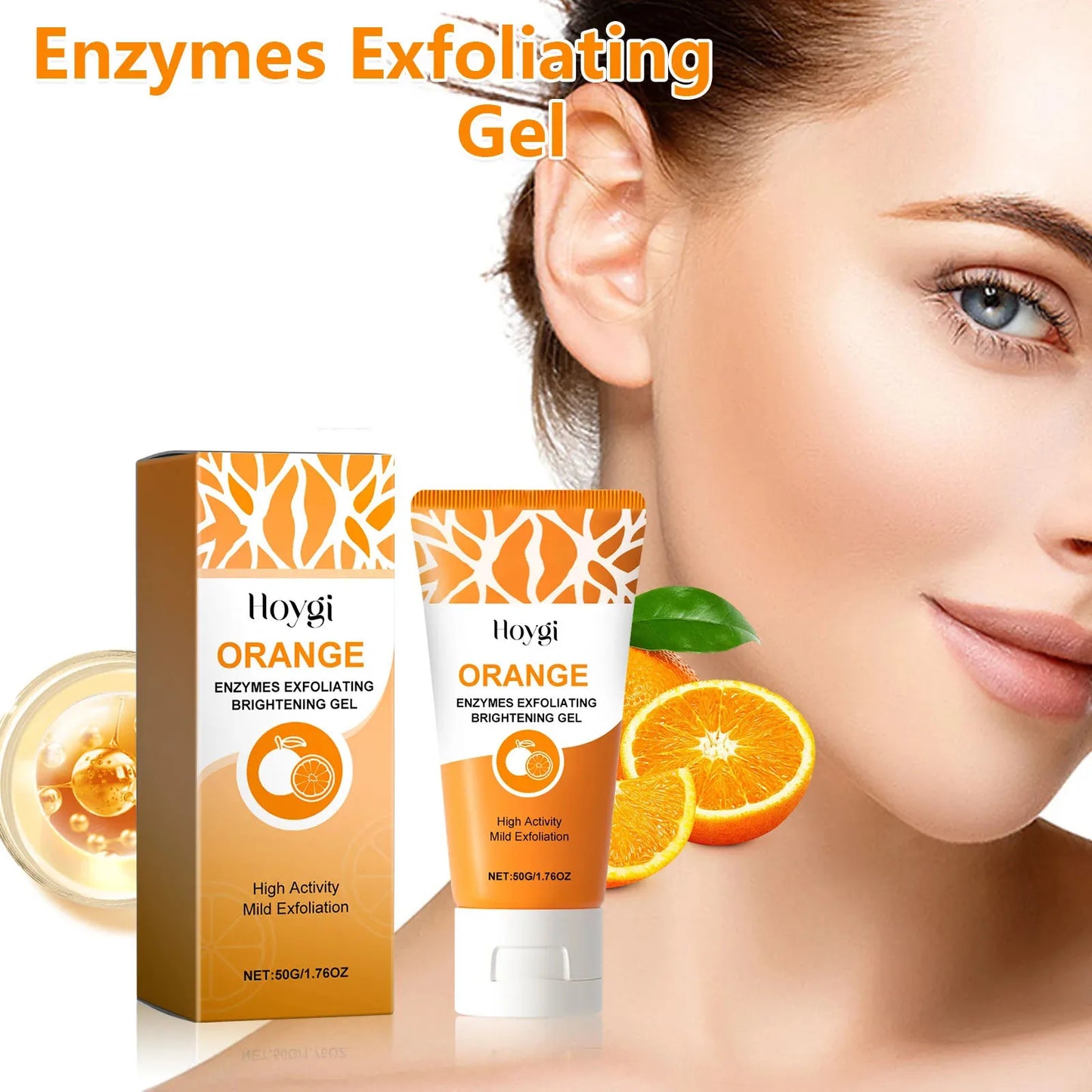 Exfoliating Peeling Gel Large Pore Tightening Blackhead Dirt Removal Moisturizing Oil Control Nose Acne Cleansing Face Scrub Gel