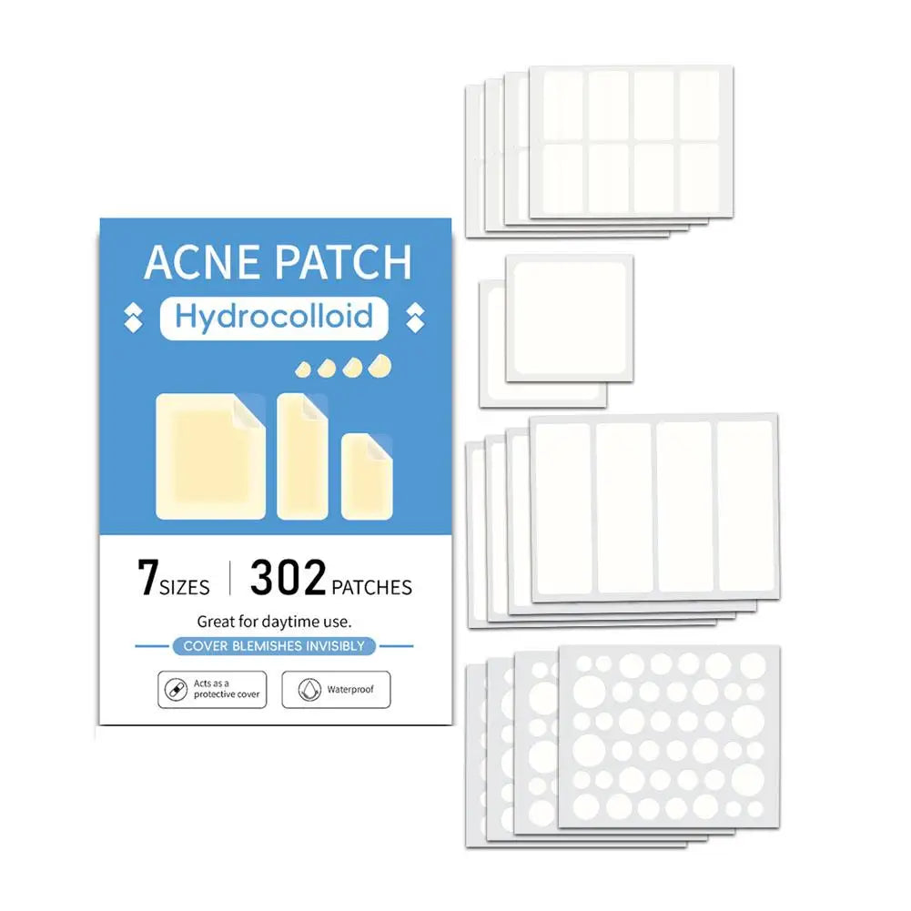 Acne Care Patch Anti-inflammatory Healing Absorbing Spot Sticker Covering Acne Skin Care Stickers Multiple Shapes Pimple Patch
