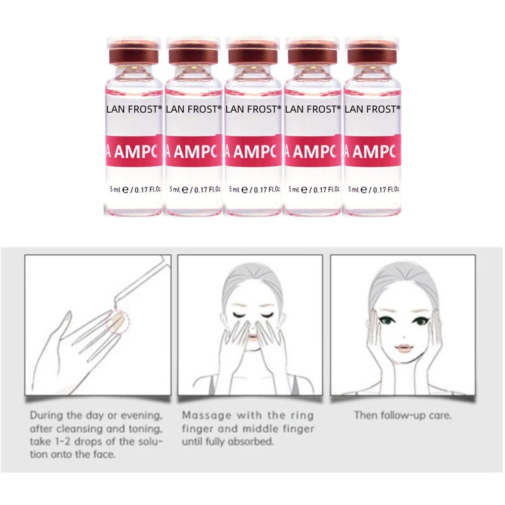 Hyaluronic Acid HA Face Serum Essence Ampoule Moisturizing Skin Care Repair Rejuvenation Firming Hydrating Brightening Tightenin