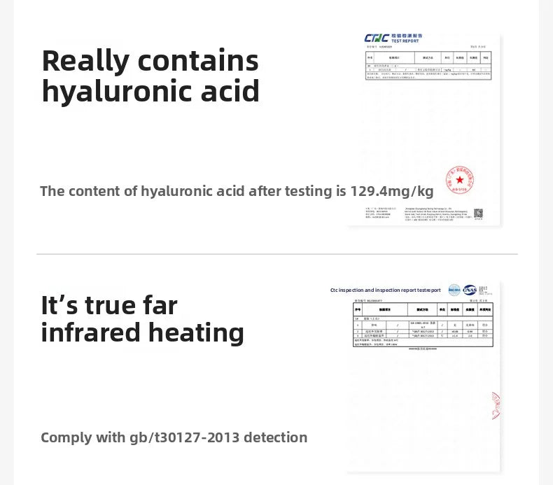 Hyaluronic Acid Skin Care Clothing Men's Invisible Ultra-Thin Spring & Fall Far Infrared Heating Skin Care Clothing Bottoming