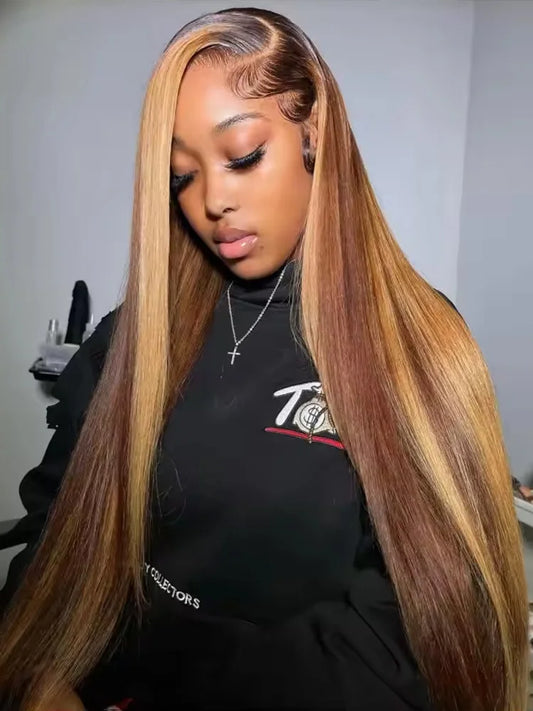 Wigs Human Hair Long Straight 200 Density Wig 13x6 Bone Straight Lace Front Human Hair Wigs 100% Human Hair Wigs For Black Women