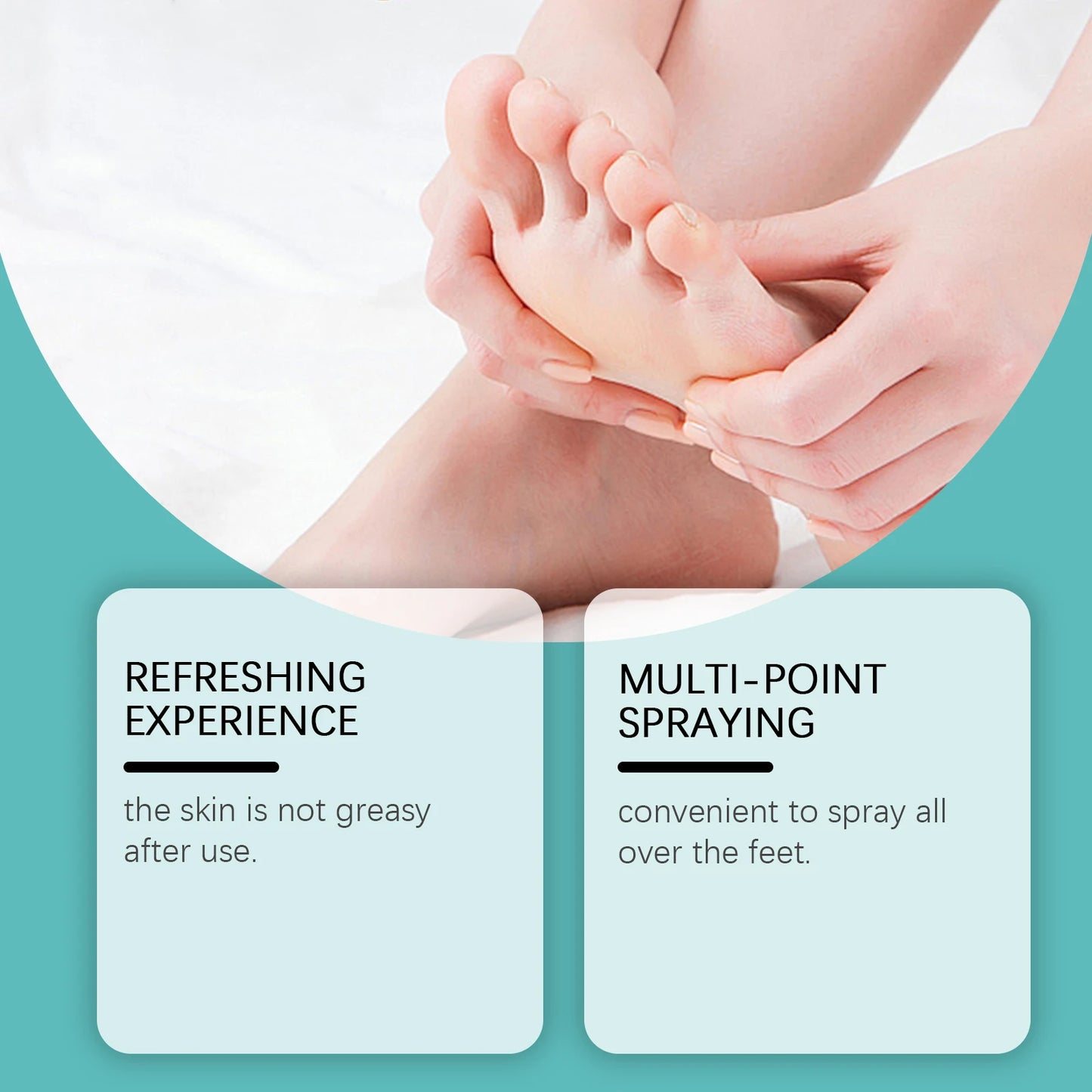 Foot Peeling Spray Instantly Remove Dead Skin Calluses Moisturizing Nourish Dry Cracked Rough Heels Exfoliating Foot Serum 20ml