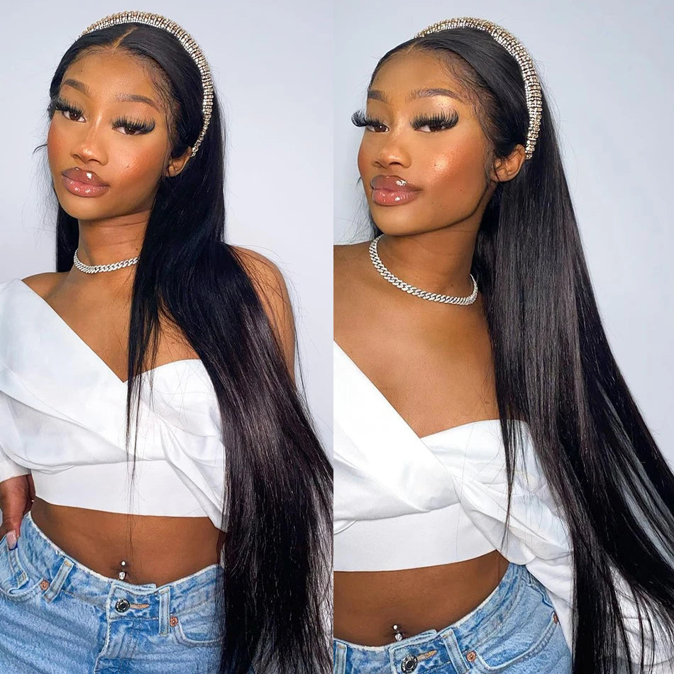 Alibele 12A Grade Straight Bundle Deals Peruvian Virgin Hair Weave Bundles Straight Huma Bundles Wholesale Bundles Natural Color