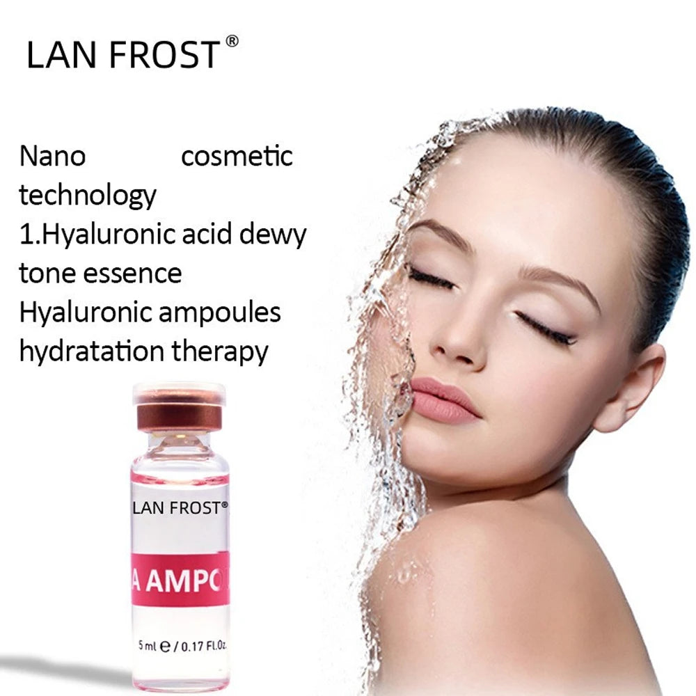 Hyaluronic Acid HA Face Serum Essence Ampoule Moisturizing Skin Care Repair Rejuvenation Firming Hydrating Brightening Tightenin
