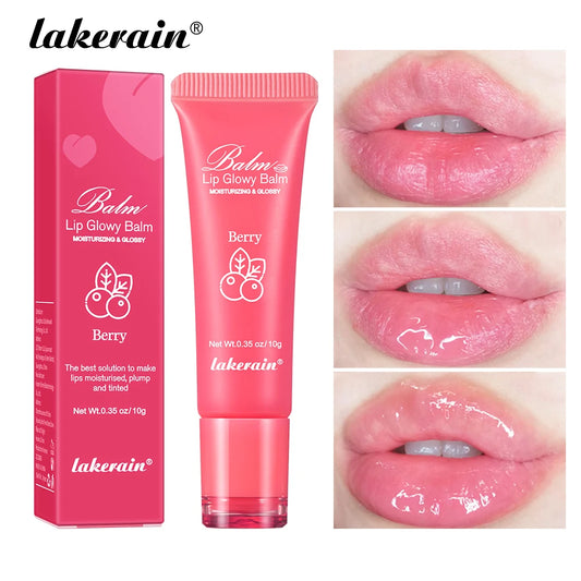 Brightening Pink Lip Balm Reduces Lip Lines Lips Moisturizing Hydrating Removing Dead Skin Fruity Moisturizing Korea Lip Balm