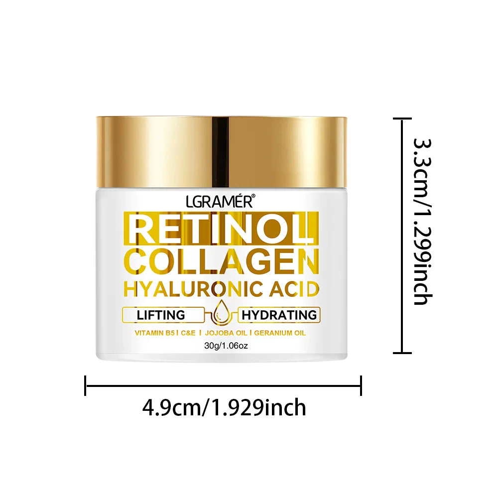 Retinol Face Cream Moisturizing Repairing Nourishing Smooth Wrinkles Firming Lifting Collagen Skin Care Cosmetic Products