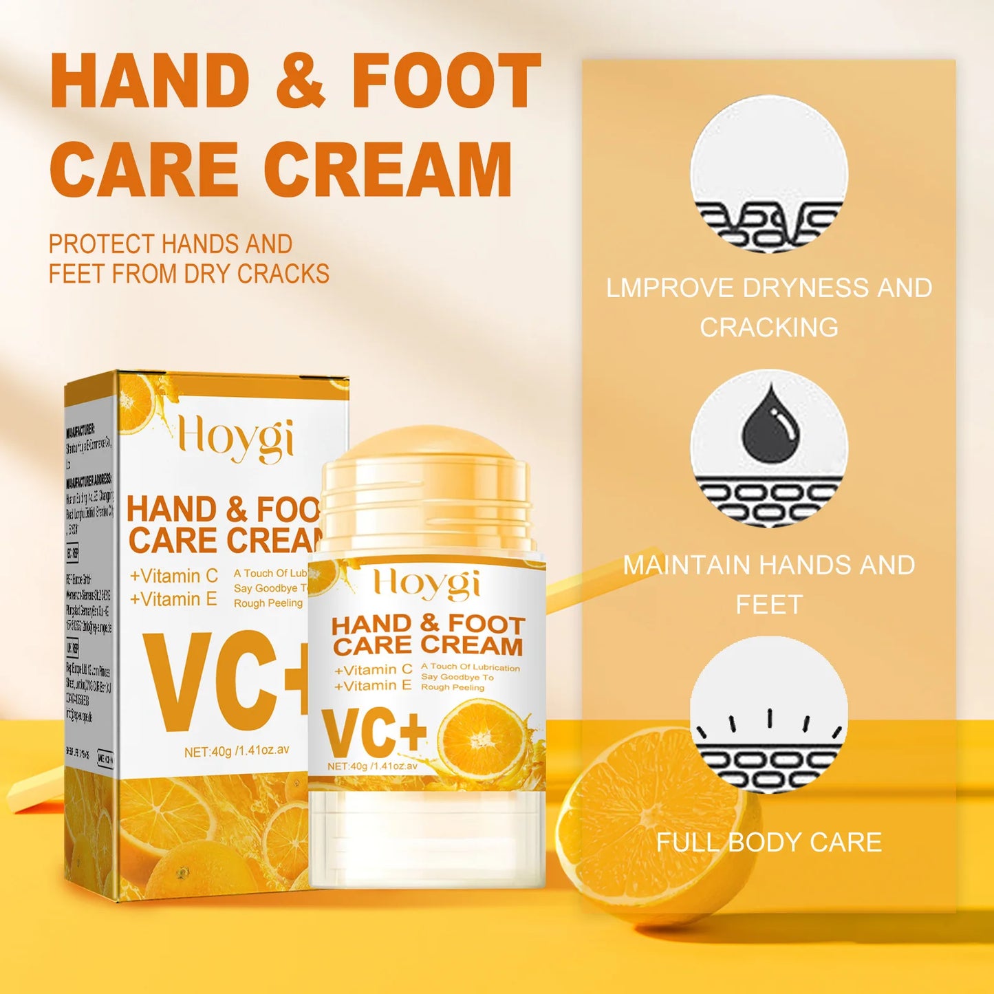 Anti Crack Foot Cream Remove Dead Skin Calluse Drying Repair Heel Chapping Smooth Nourishing Exfoliating Moisturizer Foot Cream