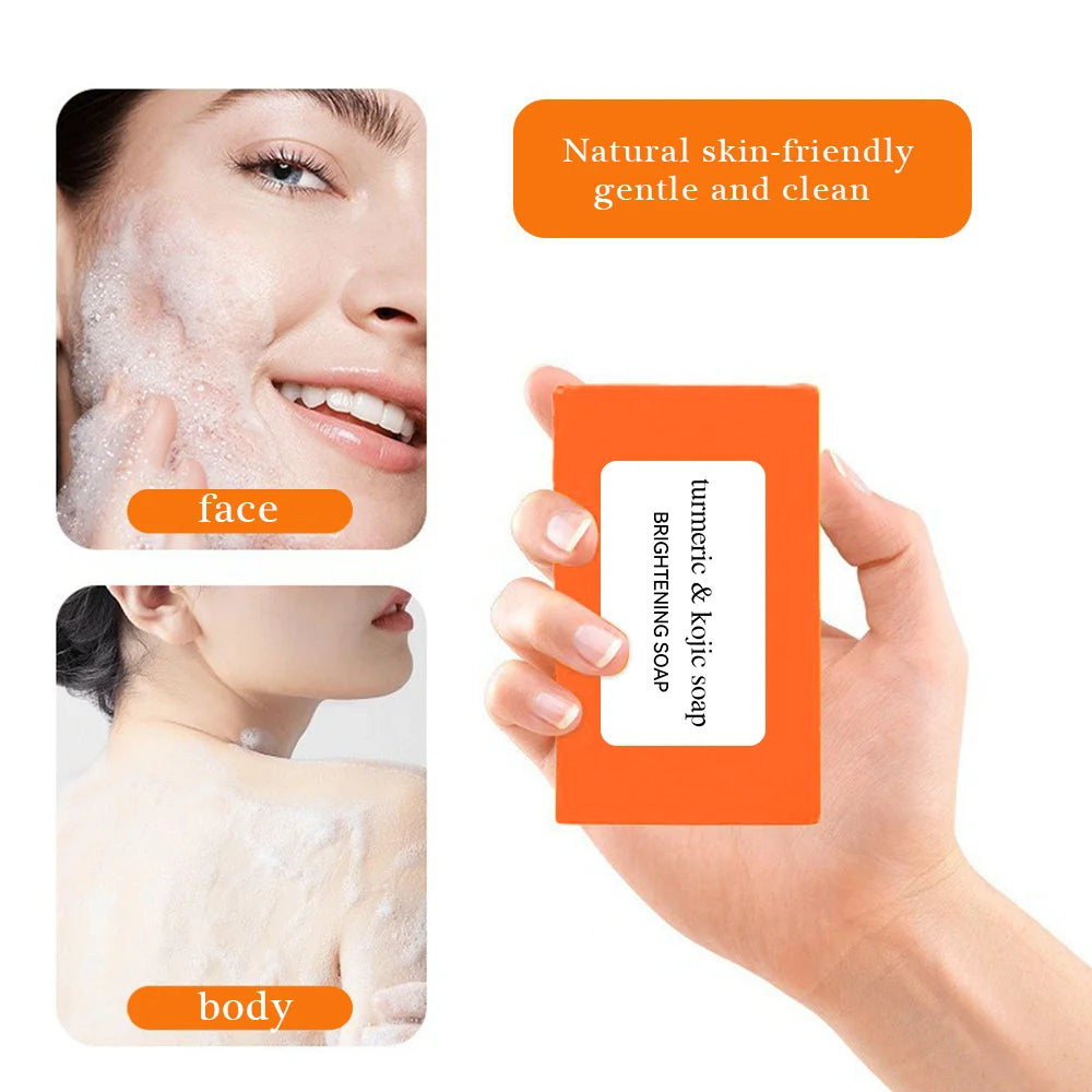 Kojic Acid Soap Is Known for Its Brightening and Anti Pigmentation Properties Which Gently Cleanse and Restore Skin Vitality