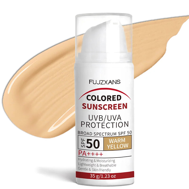 Instant Glass Skin Glow BB Cream With SPF 50, Natural Glow,Waterproof, Warm Yellow Tone That Adapts To Skin, Primer Function.