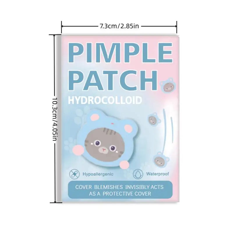 600pcs Cartoon Acne Patch Acne Concealer Treatment Removal Pimple Patch Breathable Ultra-thin Facial Acne Patches Skin Care
