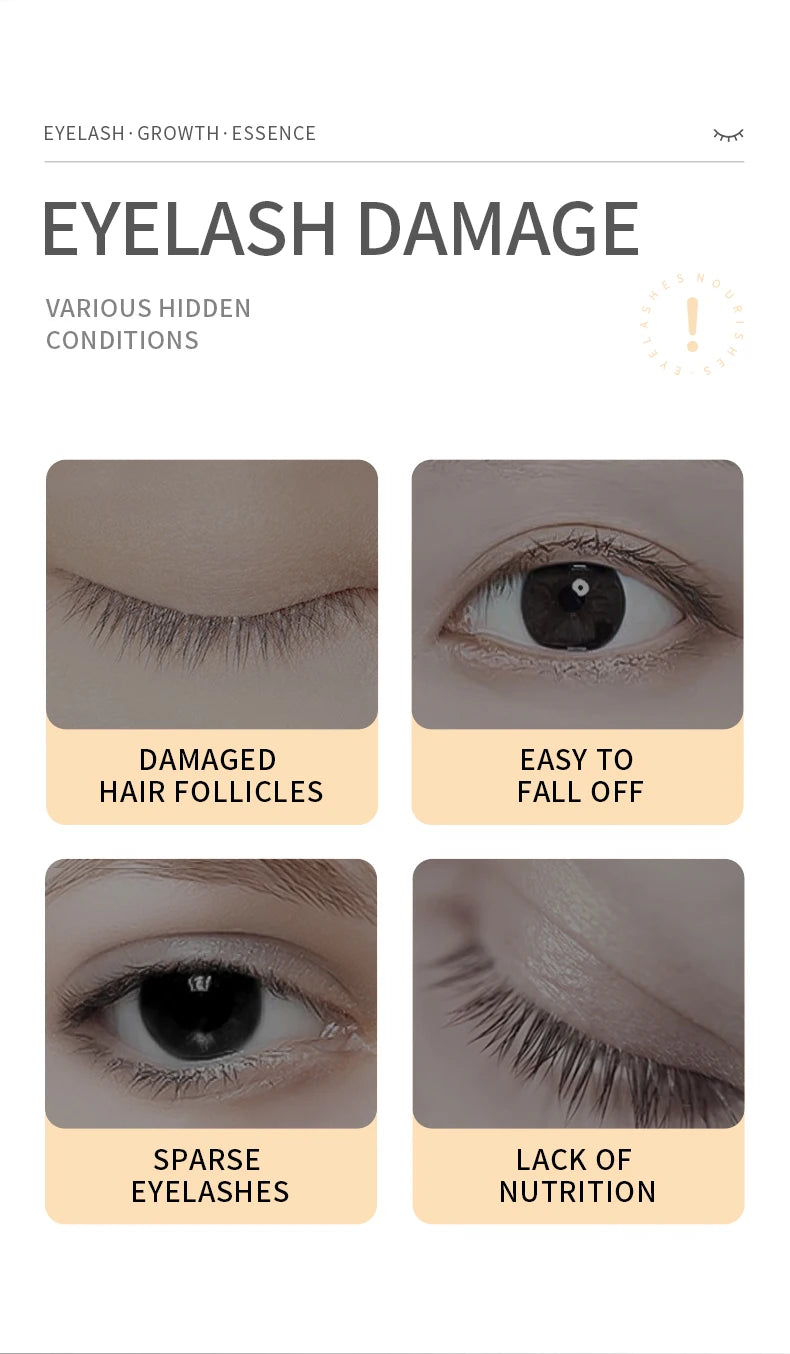 Nourishing Waterproof Mascara – Moisturizing & Thickening for Natural Curling Lashes & Brows | 7ml