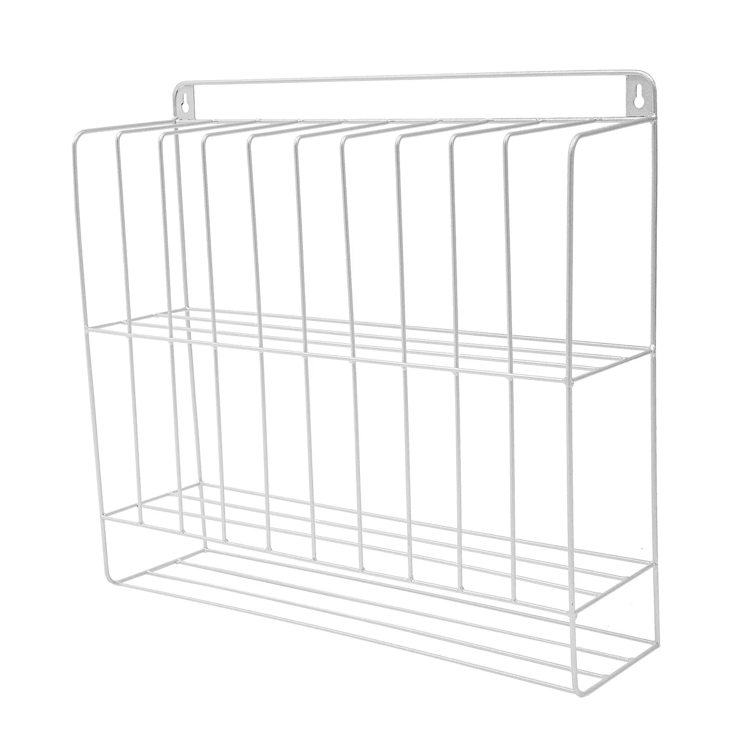 Modern Silver Iron Large Hair Dye Organizer Hair Dye Rack Salon Hair Dye Storage Rack