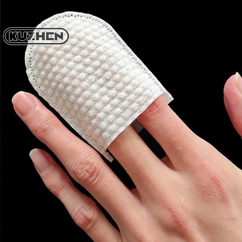 120pcs/Bag U-Shaped Pocket Cotton Pad Makeup Facial Cotton Pads Soft Cosmetic Pad For Face Make Up Removing Pad