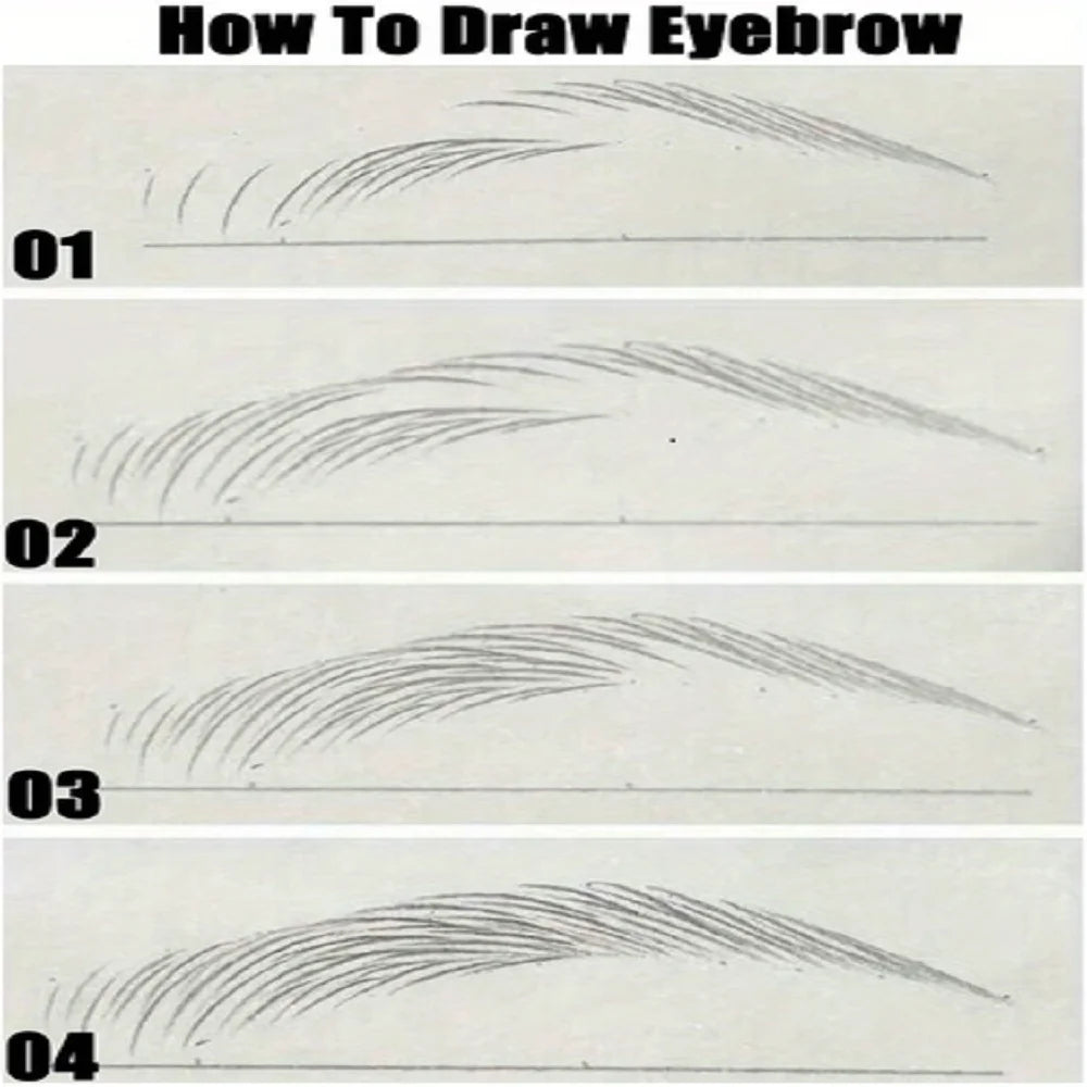 Ultra Fine Waterproof Eyebrow Pen | 0.008mm Precision