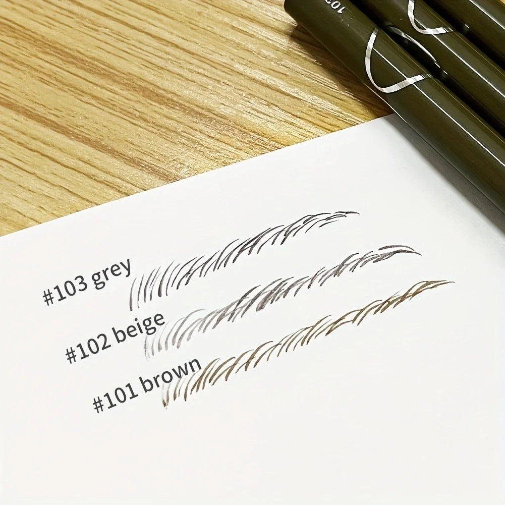 Ultra Fine Waterproof Eyebrow Pen | 0.008mm Precision