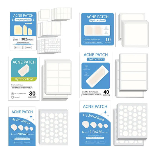 Acne Care Patch Anti-inflammatory Healing Absorbing Spot Sticker Covering Acne Skin Care Stickers Multiple Shapes Pimple Patch
