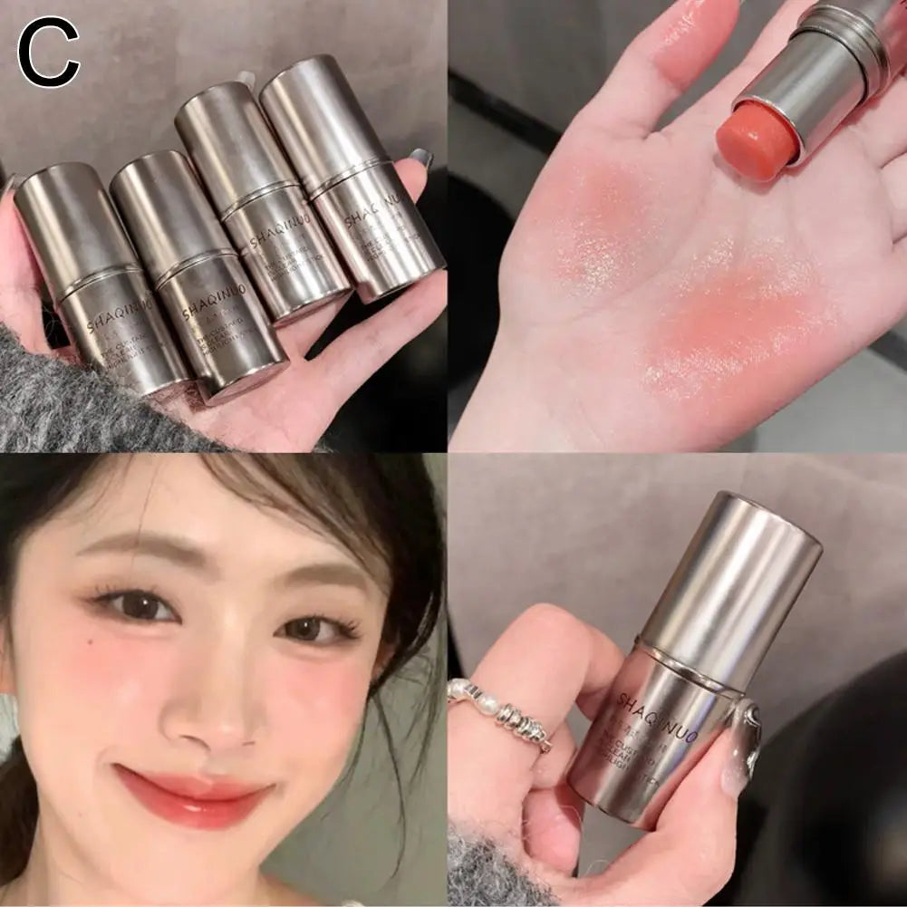 Wet And Shiny Highlighter Stick Brightening Eyes And Contouring Bar Pearlescent Natural Water Light Makeup