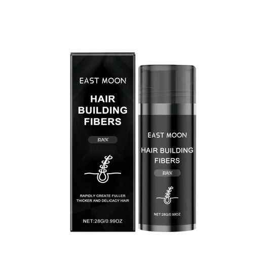 East Moon Black Hair Fiber Powder Refreshing Oil Control LeaveIn Fluffy Hair Care Fiber Powder