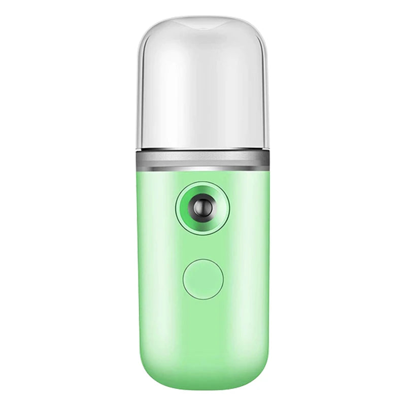 Mist Facial Nano Sprayer 30ML Humidifier USB Rechargeable Nebulizer Face Steamer Moisturizing Face Hydrating Skin Care Tools