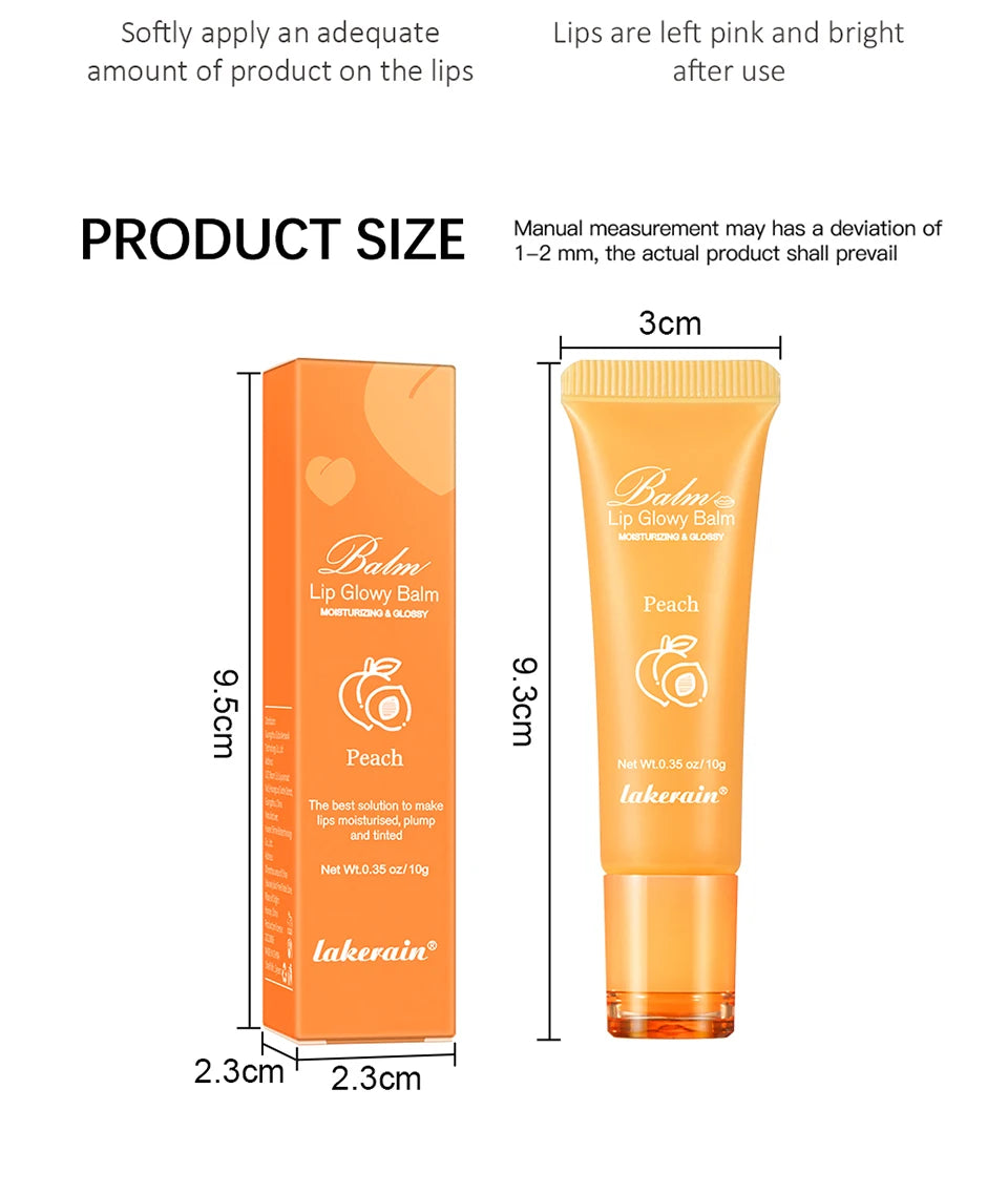 Brightening Pink Lip Balm Reduces Lip Lines Lips Moisturizing Hydrating Removing Dead Skin Fruity Moisturizing Korea Lip Balm