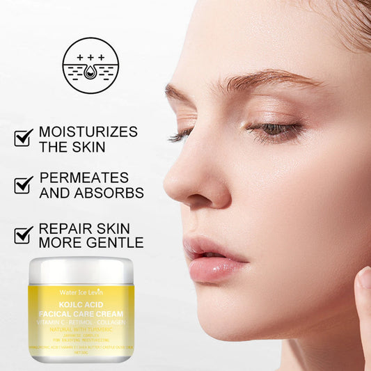 Winter Kollc Acid Brightening Cream - Vitamin C & Retinol Formula, Hydrates & Smooths Skin, With Shea Butter & Olive Oil
