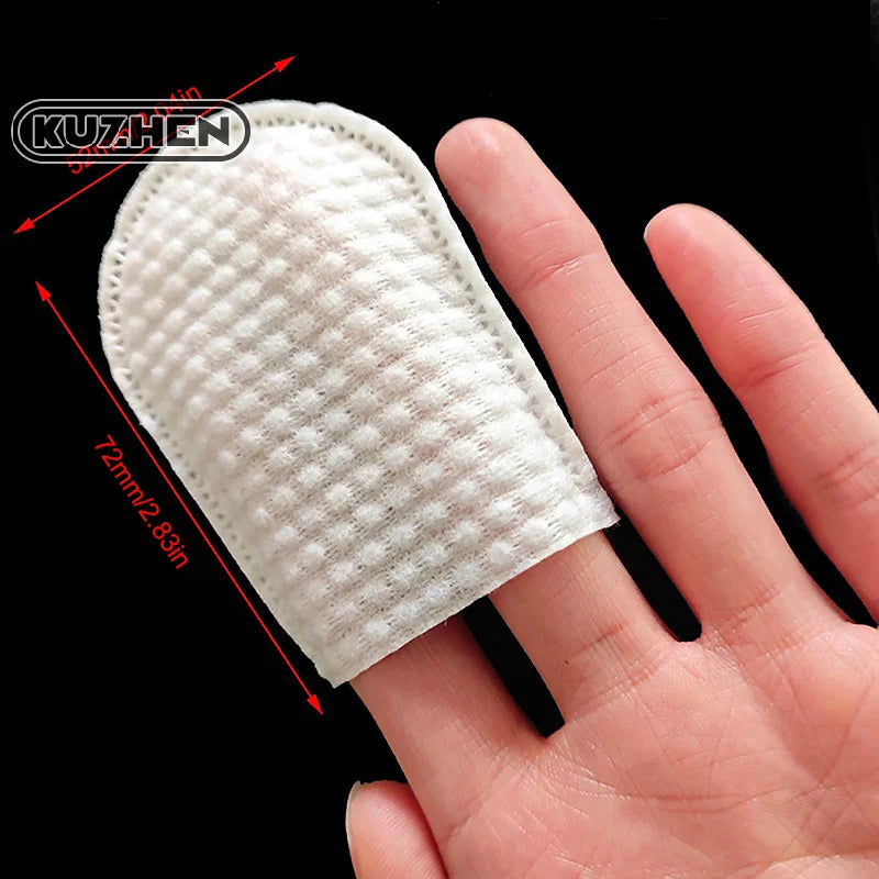 120pcs/Bag U-Shaped Pocket Cotton Pad Makeup Facial Cotton Pads Soft Cosmetic Pad For Face Make Up Removing Pad