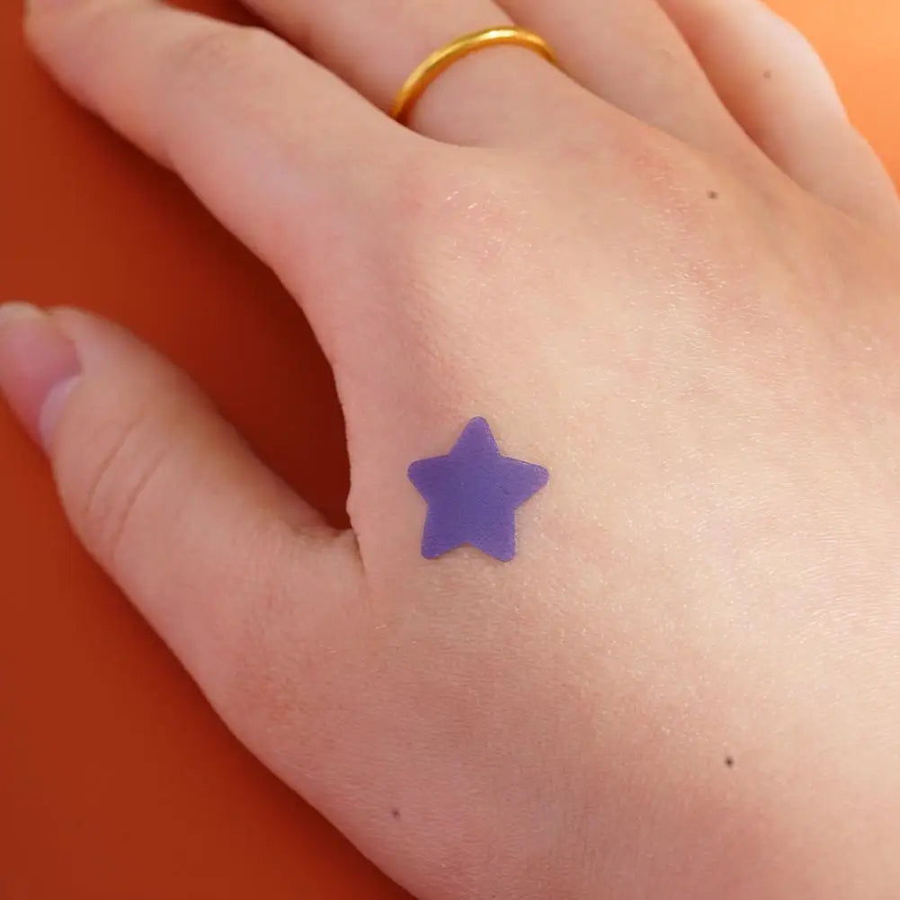 40pcs Pimple Patches Colorful Star-Shaped PE Pimple Patches For Ance Cute And Invisible Pimple Cover Stickers for Pimple Removal