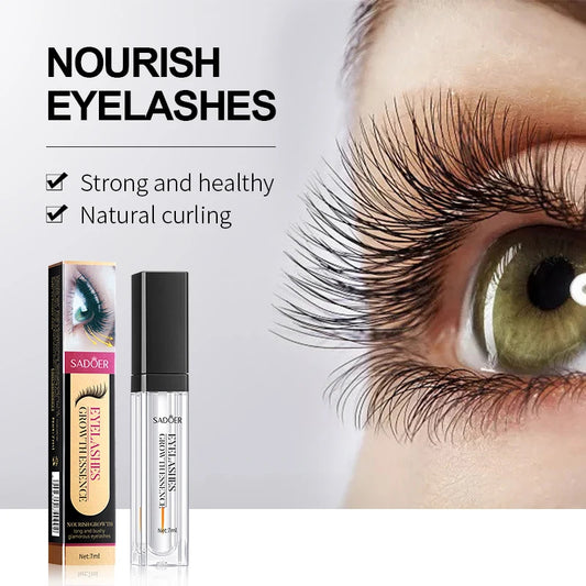 Nourishing Waterproof Mascara – Moisturizing & Thickening for Natural Curling Lashes & Brows | 7ml