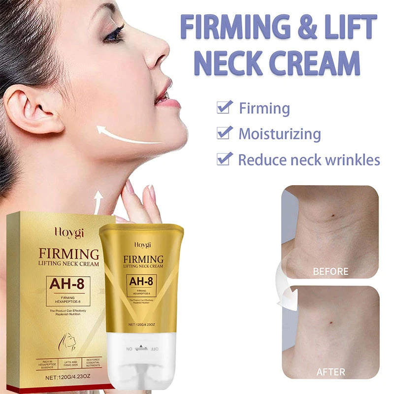 Neck Firming Roller Cream 120g Lifts Dilutes Neck Lines, Deeply Nourishes, Easily Absorbed, Massages And Soothes Neck Skin Care
