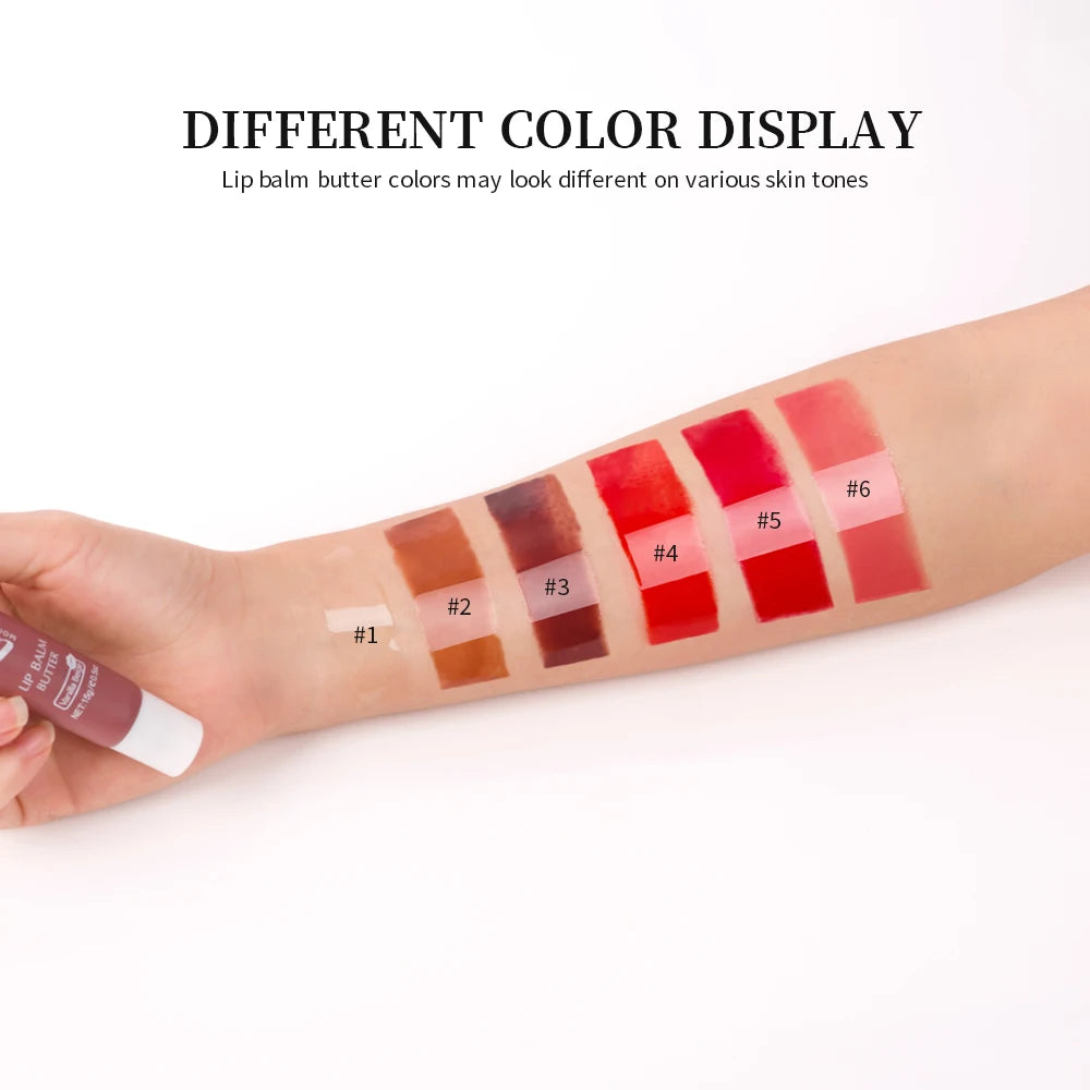 Lip Balm Butter Moisturizing Nourishing Reduce Lip Lines Lip Oil Gloss Hydrates Soothes Dry Lips Skincare Makeup Product