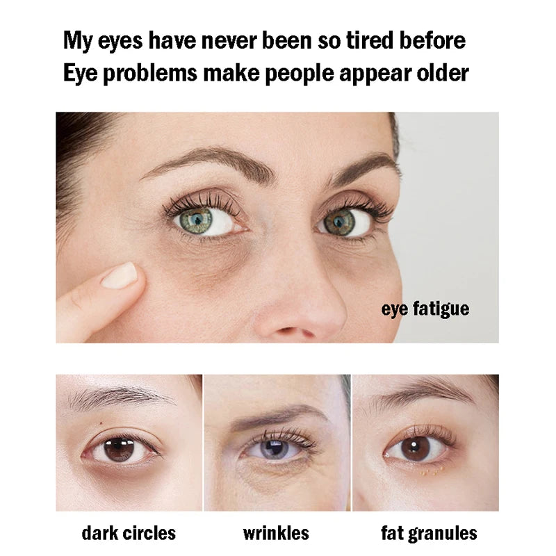 60pcs 24K Gold Collagen Eye Mask Anti Dark Circles Removal Eyes Bags Moisturizing Anti-aging Eye Patches Seaweed Eyes Gel Mask