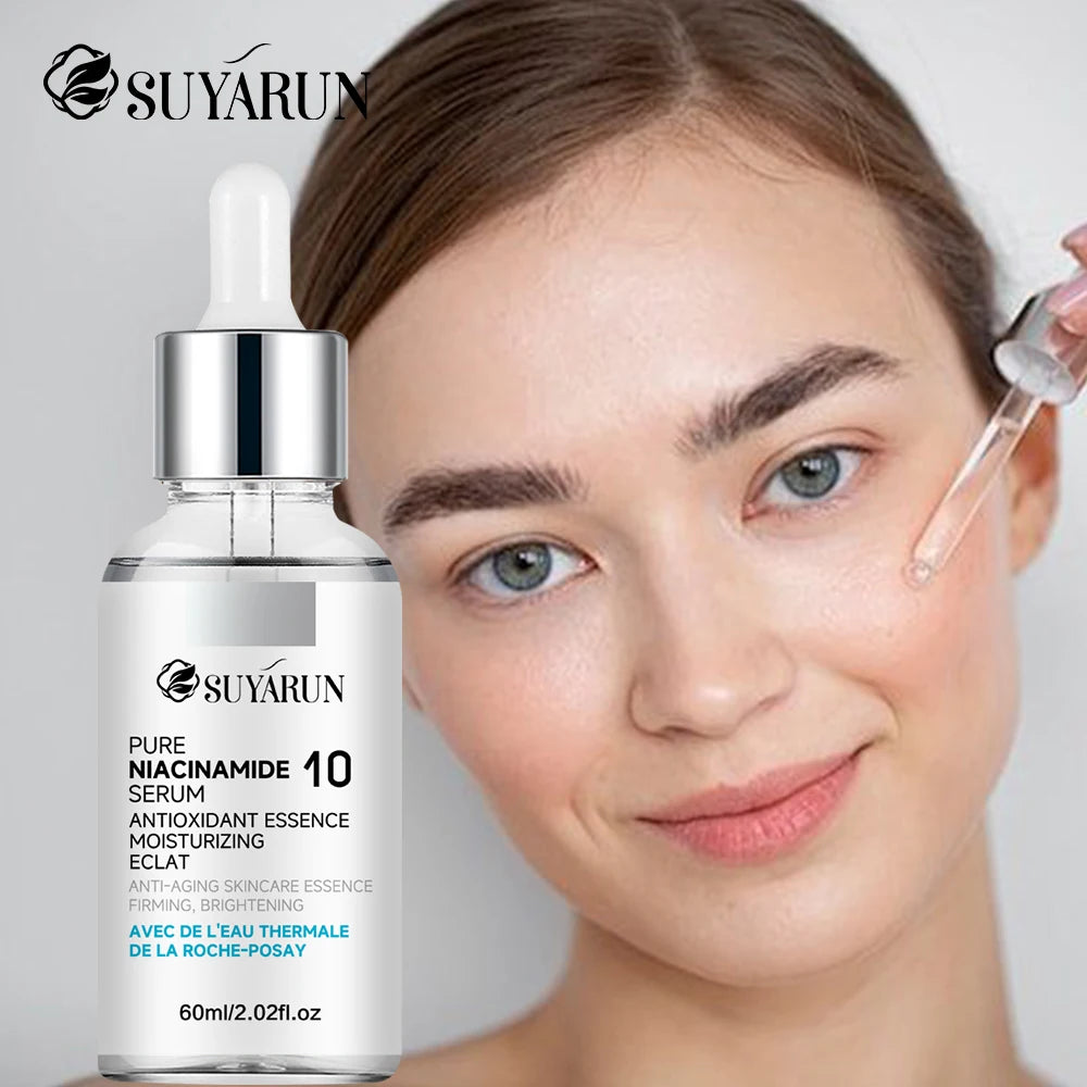SUYARUN Black Rice Exfoliating Serum for Face - Gentle Peel & Brightening Essence, Deep Cleanse, Vegan Formula for all Skin.