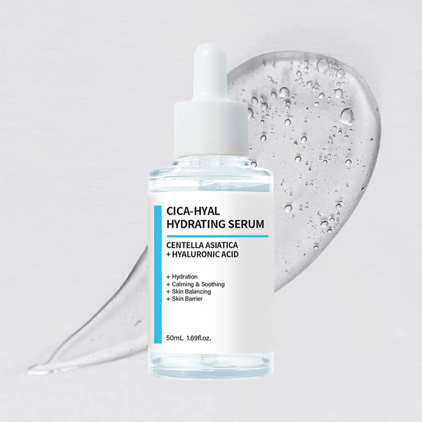 Facial Serum with Hyaluronic Acid Prone and Sensitive Skin Moisturizing Skin Firming Hydrating Dry Skin Care