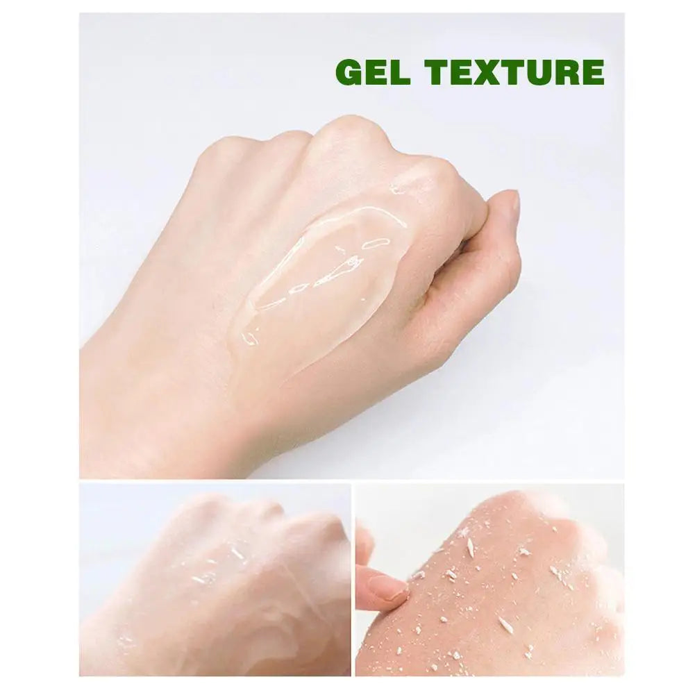 Facial Exfoliating Gel, Non-Scrub zachte exfoliant voor gezicht & lichaam dode huid peeling & reiniging, onthullen gloeiende