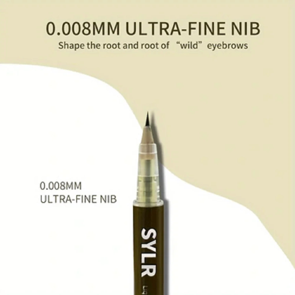 Ultra Fine Waterproof Eyebrow Pen | 0.008mm Precision