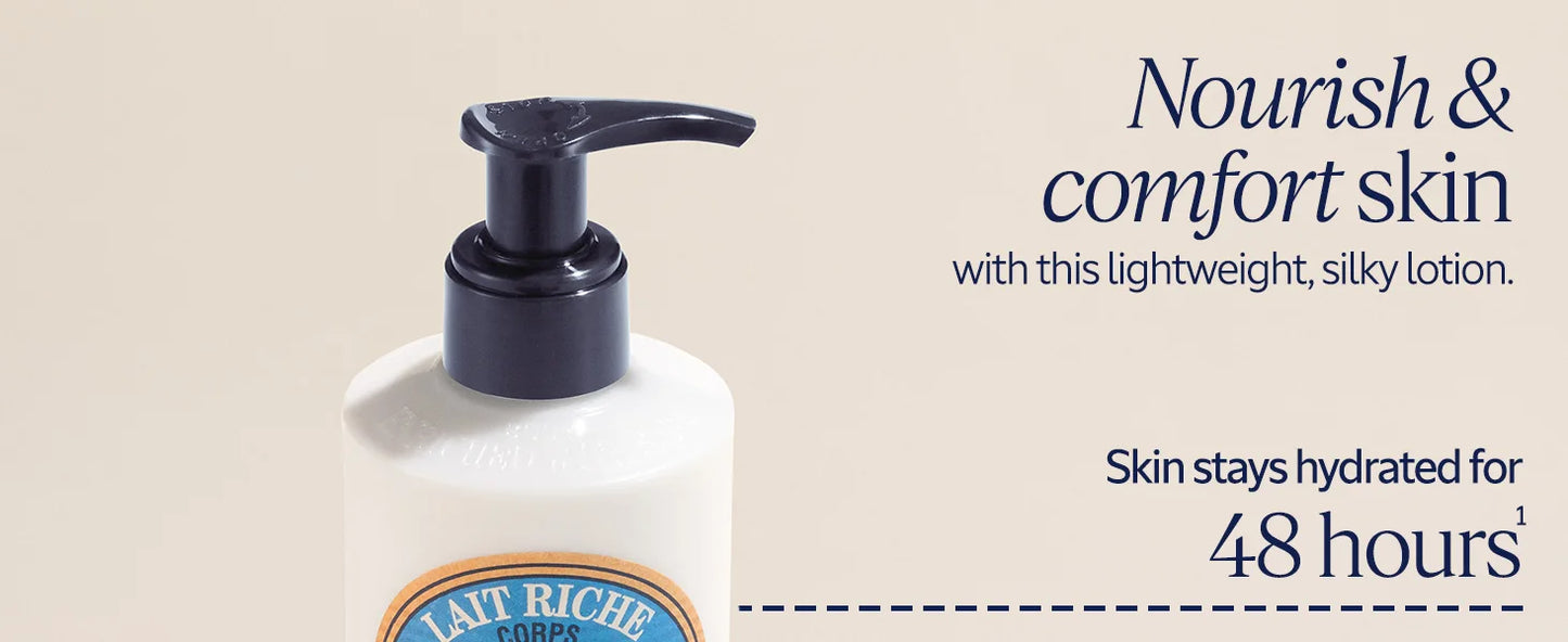 L'Occitane Moisturizing 15% Shea Butter Ultra-Rich Body Lotion 8.40 fl oz