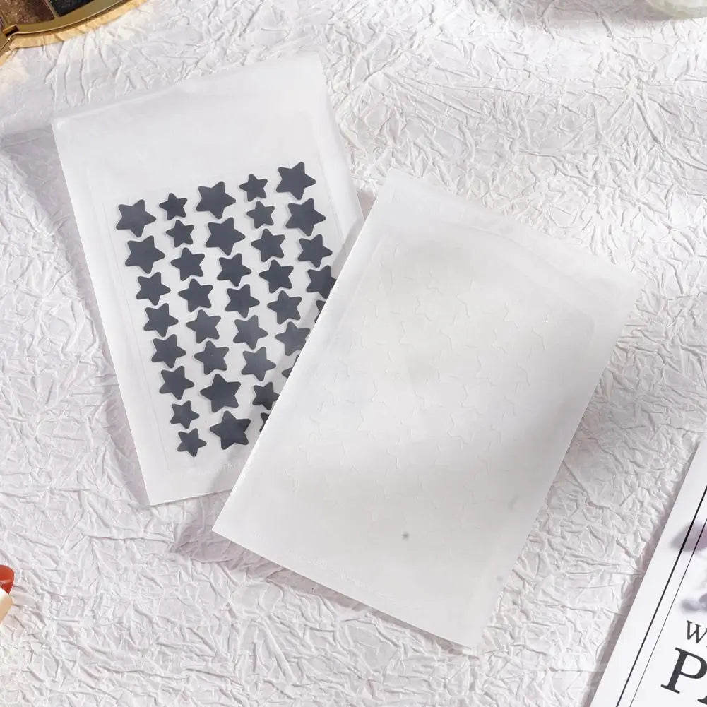 40pcs Pimple Patches Colorful Star-Shaped PE Pimple Patches For Ance Cute And Invisible Pimple Cover Stickers for Pimple Removal