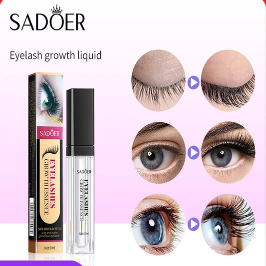 Nourishing Waterproof Mascara – Moisturizing & Thickening for Natural Curling Lashes & Brows | 7ml