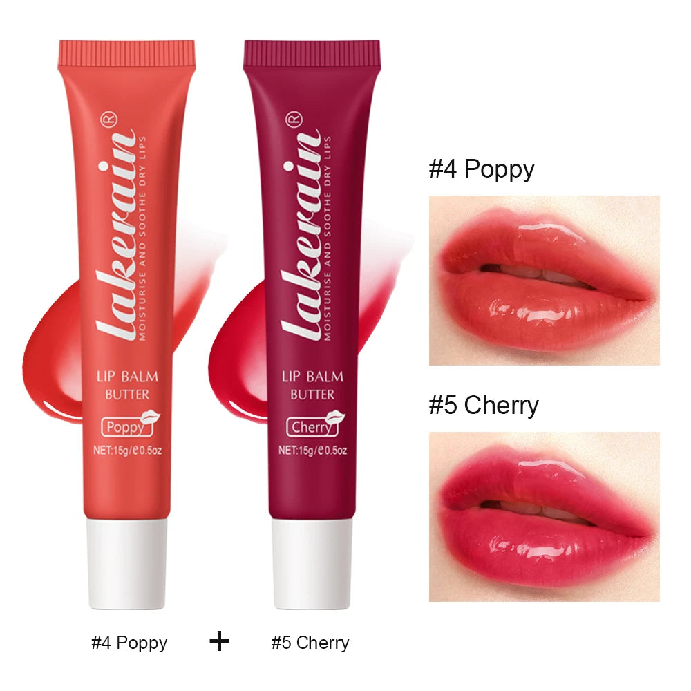 Lip Balm Butter Moisturizing Nourishing Reduce Lip Lines Lip Oil Gloss Hydrates Soothes Dry Lips Skincare Makeup Product