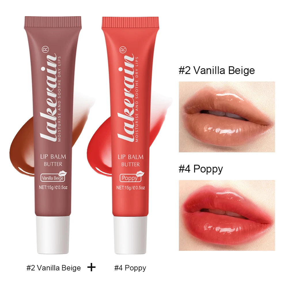 Lip Balm Butter Moisturizing Nourishing Reduce Lip Lines Lip Oil Gloss Hydrates Soothes Dry Lips Skincare Makeup Product