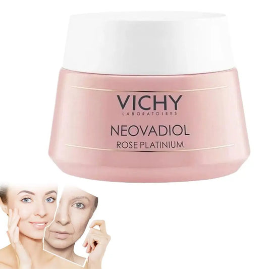 50ml VICHY Rose Platinum Cream Repair The Skin Barrier Hydrating Moisturizing Relieve Anti-aging Sensitivity Improve Skin Care
