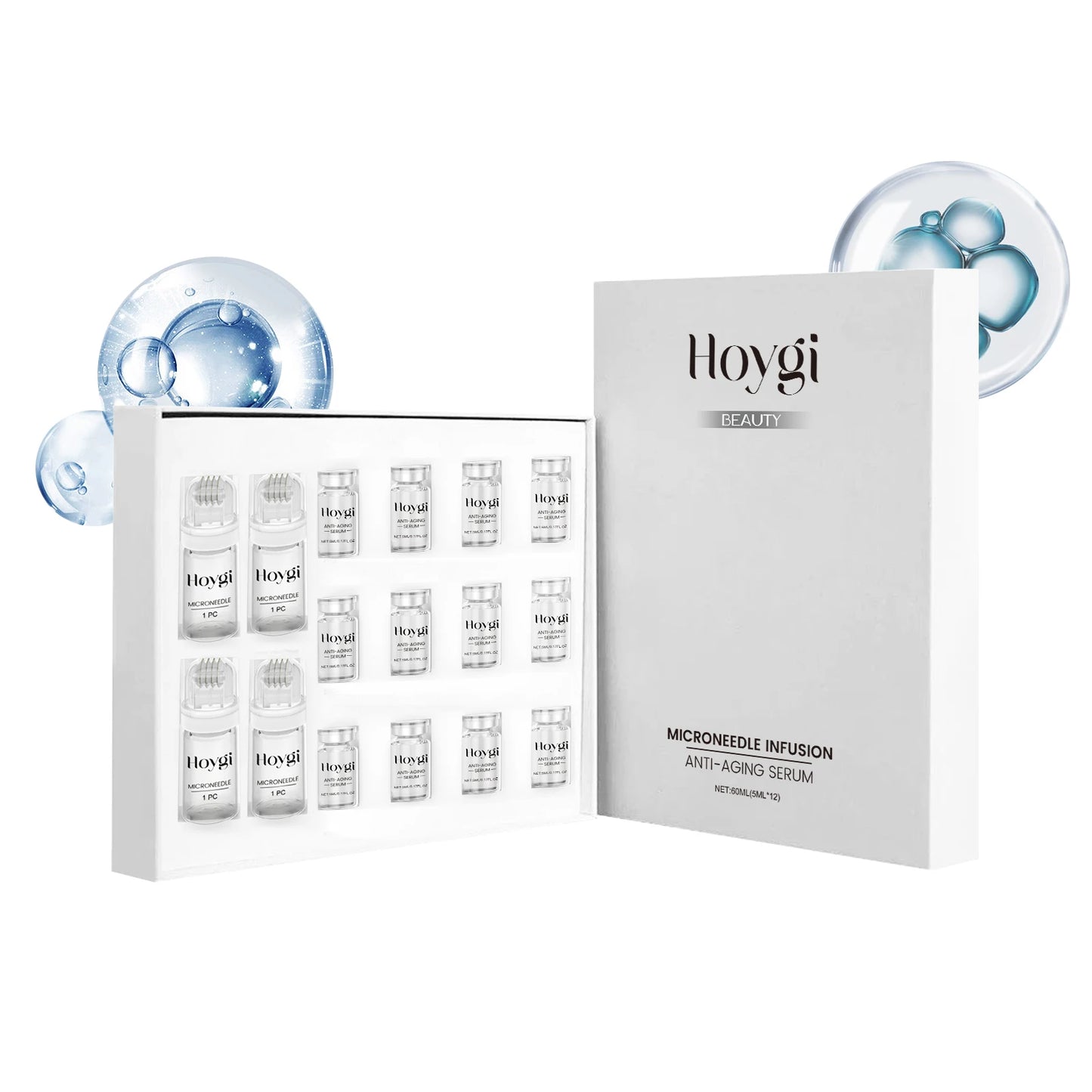 60ML Facial Care Serum Deep Moisturizing & Nourishing Improve Firmness Enhance Skin Elasticity Smoothing Glowing Mild Face Serum